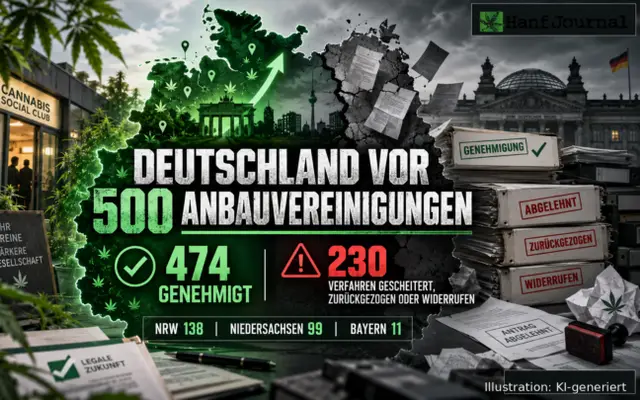 Deutschland steht kurz vor 500 Cannabis-Clubs – doch der Weg zur Genehmigung bleibt ein Ausscheidungsrennen