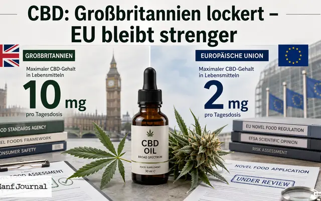 12.115 CBD-Produkte auf der Liste: Großbritannien bringt Bewegung in den Novel-Food-Markt